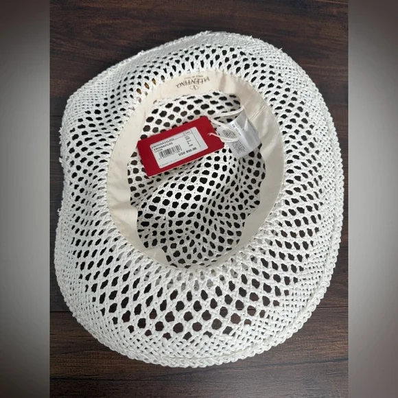 Valentino Garavani Woven Fedora